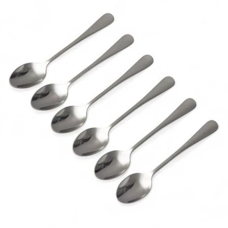 Ложки десертные набор 6шт 17,5*3см 24гр нерж.сталь ОПТИМА JC-15945 (100)