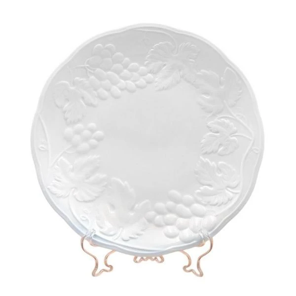 Тарелка мелкая 21см фарфор ВИНОГРАДНАЯ ЛОЗА десертная