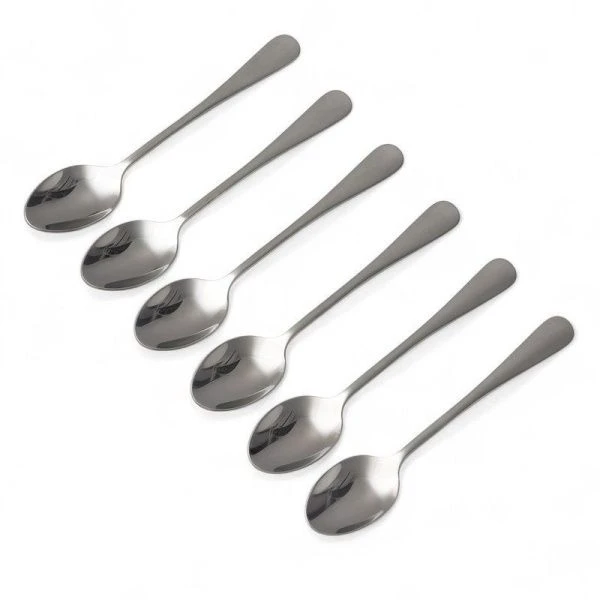 Ложки десертные набор 6шт 17,5*3см 24гр нерж.сталь ОПТИМА JC-15945 (100)