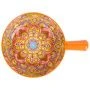 Кокотница с ручкой 20,3*15,3*5,5см фарфор Arabesque оранжевый подар.уп. (12)
