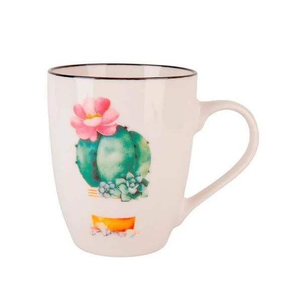 Кружка 360мл фарфор Floristry (12/48)