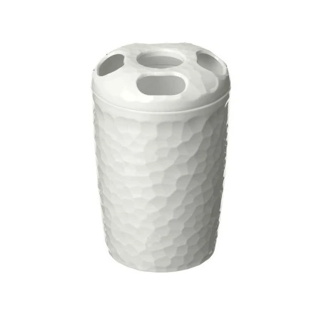 Подставка для зубных щеток 350мл пластик Tule светло-серый (12) 221303921/03