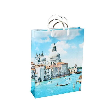 Пакет с пластиковой ручкой 32*40*10см Венеция 22/153 бол. (20/200)