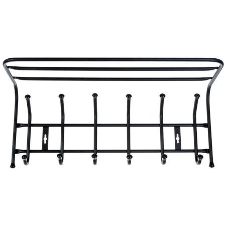 Вешалка с полкой настенная 608*262*245мм металл ВП6М бежевый металлик (5)