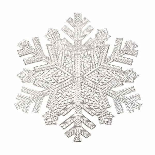 Салфетка сервировочная 38см полипропилен Аjoure серебро (4/180)