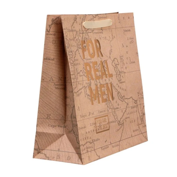 Пакет крафт 30*30*12см квадратный Весь мир твой (1/250) Пакет крафт 30*30*12см квадратный Весь мир твой (1/250)