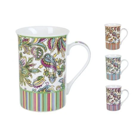 Кружка 300мл керамика ВОСТОЧНЫЙ ТАНЕЦ 4вида (12)