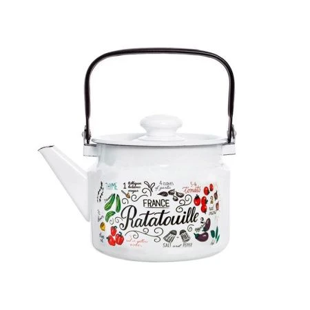 Чайник 2л эмаль РАТАТУЙ (6)