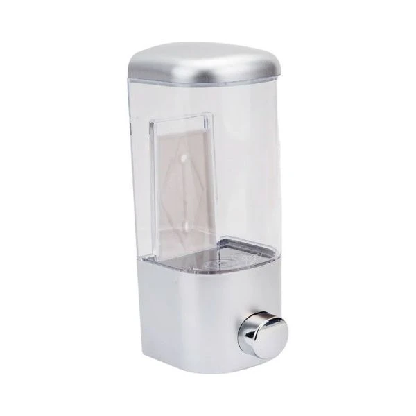 Дозатор для жидкого мыла 450мл 20*8*9см пластик хром AH-19-1 (60)