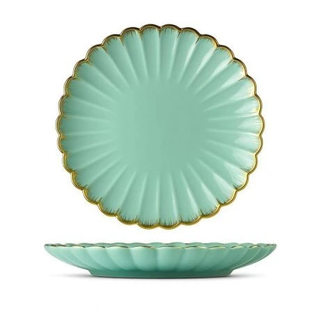 Столовый набор 39пр керамика RILEY мятный