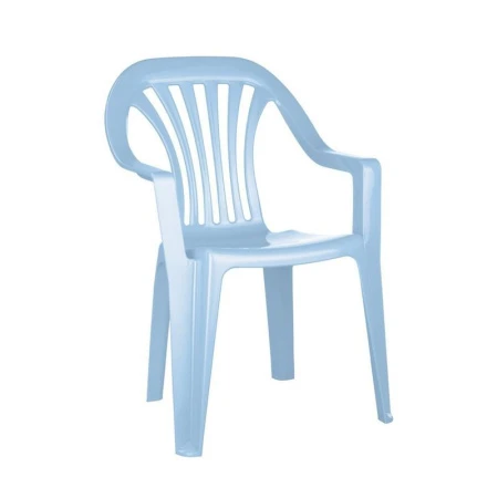 Стул детский 370*360*550мм пластик голубой/светло-голубой (5/10)