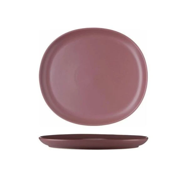 Тарелка мелкая 26см керамика BILLIBARRI LESS MATT DARK PURPLE (6/24)