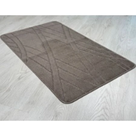 Коврик в ванную 50*80см полипропилен MAXIMUS 10604 OPAL GREY опалово-серый 2503