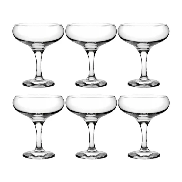 Бокалы для шампанского набор 6шт 270мл стекло БИСТРО (4)