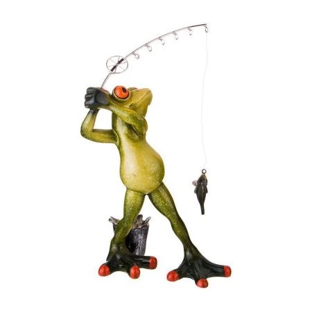 Фигурка Лягушонок Фрогги 12,5*9,5*20см полистоун (16)
