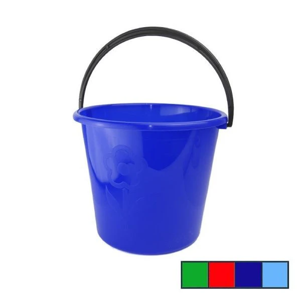 Ведро 6л пластик РОМАШКА без крышки (10)