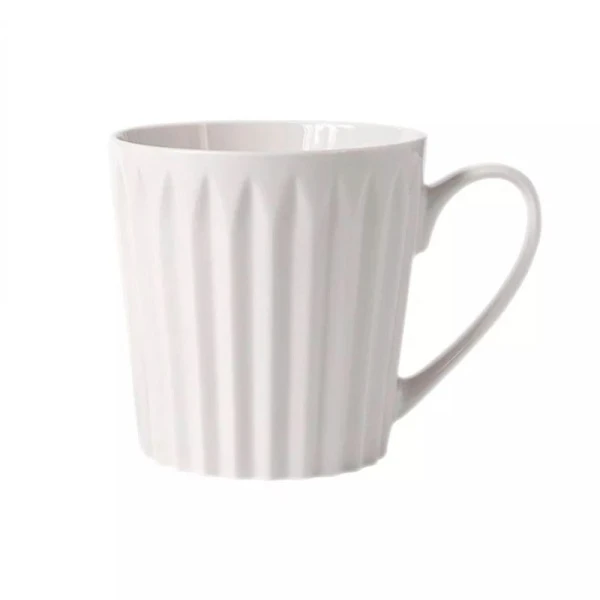 Кружки набор 4пр 380мл фарфор Nova белый Геометрия подар.уп. MW475-DI0429 (4)