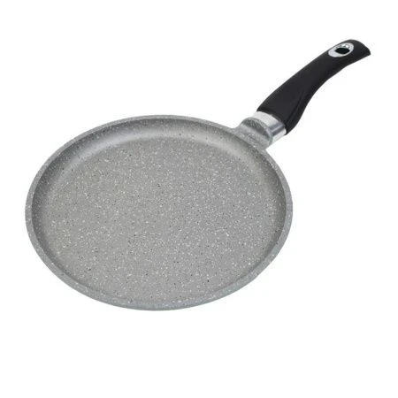 Сковорода блинная 22см алюминий АП Marble evolution silver с несъемной ручкой (12)