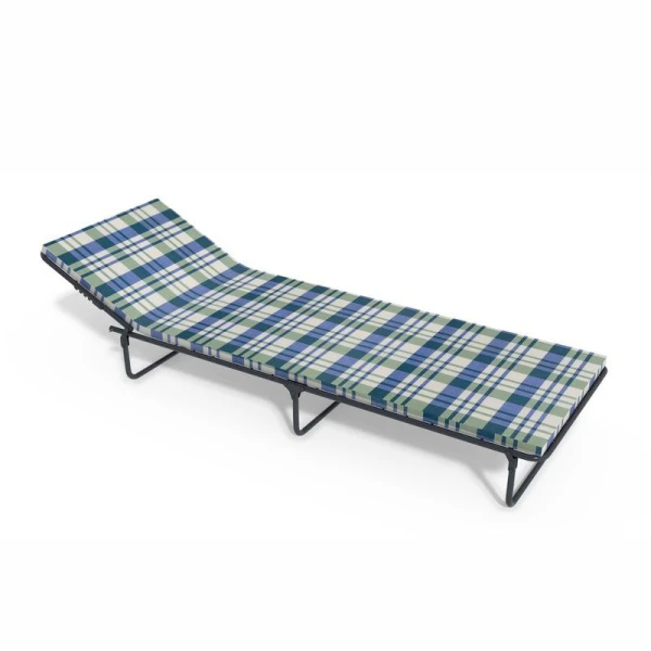 Раскладушка п/мягкая металл Олеся-П КМ-1001 (мax 70кг) 1960*660*240мм (1) Раскладушка п/мягкая металл Олеся-П КМ-1001 (мax 70кг) 1960*660*240мм (1)