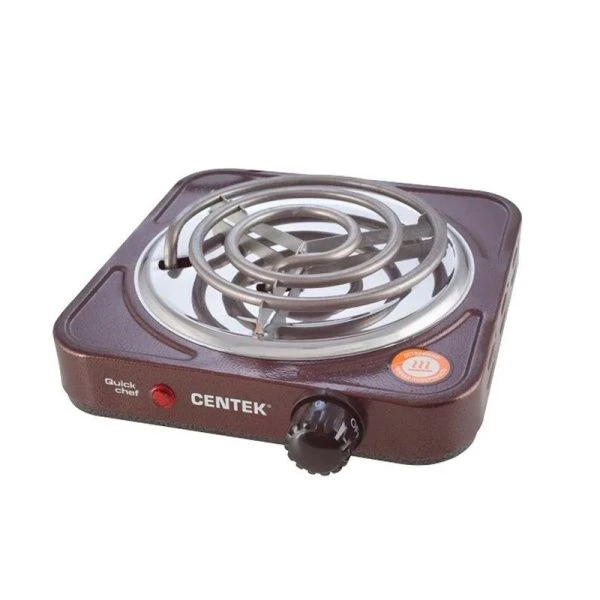 Плитка электрическая металл Centek CT-1508 Siberia 1000Вт, 1 конфорка, индикатор работы (12)