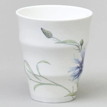 Кружка 350мл фарфор ВАСИЛЬКИ (36)