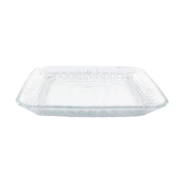 Тарелки мелкие набор 2шт 150*150мм стекло ТАЙМЛЕСС (6)