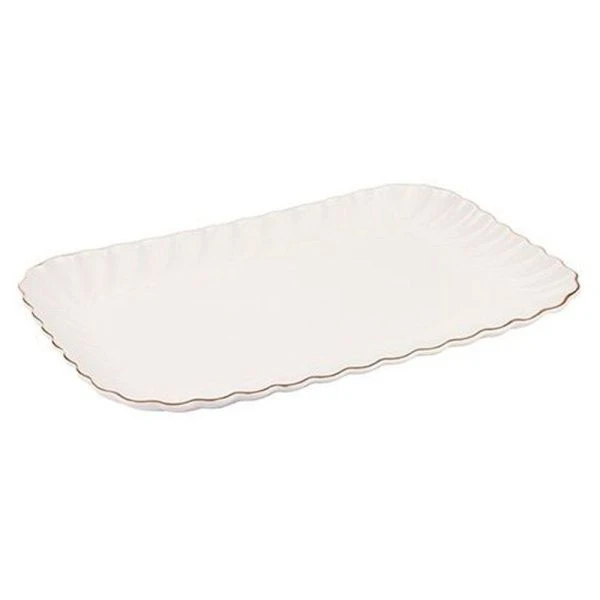 Блюдо сервировочное 41*26*3см керамика LR90055-507L (8)