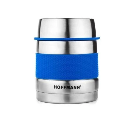 Ланч-бокс 1л нерж.сталь с широким горлом 10,5см синий (24)