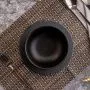 Салатник 500мл 15см фарфор ROCK BLACK DM8023 (6)