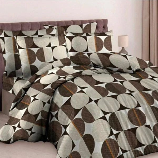 КПБ 1,5сп бязь 100% хлопок (пр.150*220, под.150*215, нав.70*70) рис.10568 (120гр)