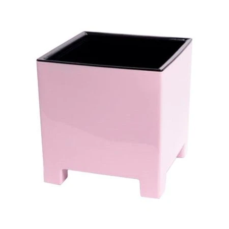 Горшок цветочный 2,1л 14см пластик НАРД с вкладкой сиреневый (8)