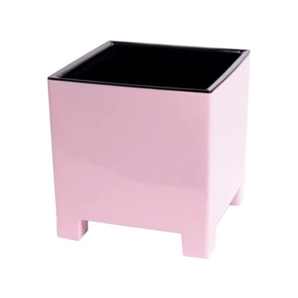 Горшок цветочный 2,1л 14см пластик НАРД с вкладкой сиреневый (8)