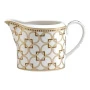 Молочник 250мл фарфор Deco бело-бежевый с золотистым кантом Круги и квадраты подар.уп. PM-0126/DECO