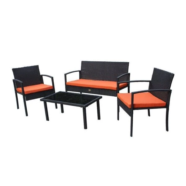 Набор мебели Бостон (черный, оранжевый) Garden story арт.SFS002 (1)