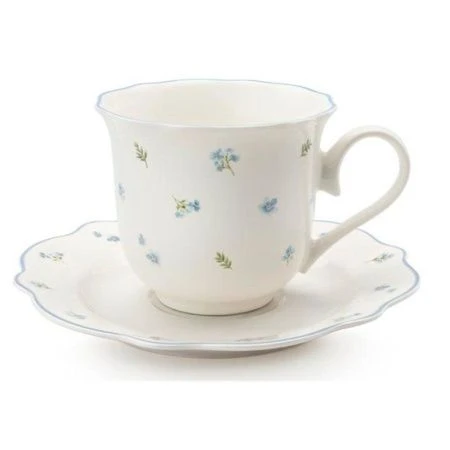 Чайный набор 2пр фарфор Violetas на 1 персону 250мл VTS-03 (24)