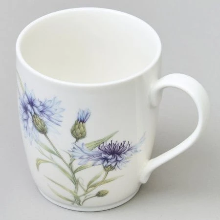 Кружка 300мл фарфор ВАСИЛЬКИ (36)