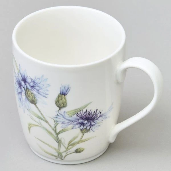 Кружка 300мл фарфор ВАСИЛЬКИ (36)