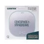 Весы кухонные электронные стекло 5кг Centek CT-2482 18*18см, LCD белые (12)