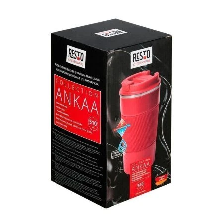 Термокружка 510мл нерж.сталь красная ANKAA (4/16)