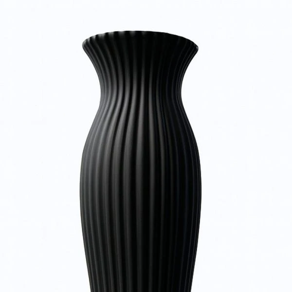 Ваза для сухоцветов 60см керамика черная JC-15984 (8)