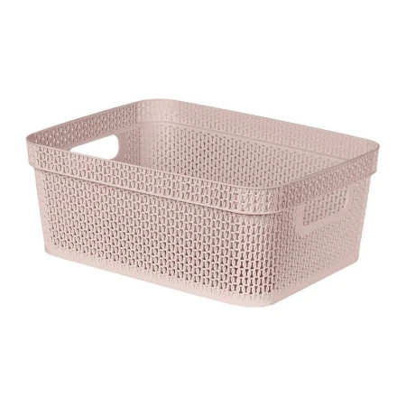 Корзина универсальная 11л 365*270*140мм пластик Ajur бежевый топаз (16)
