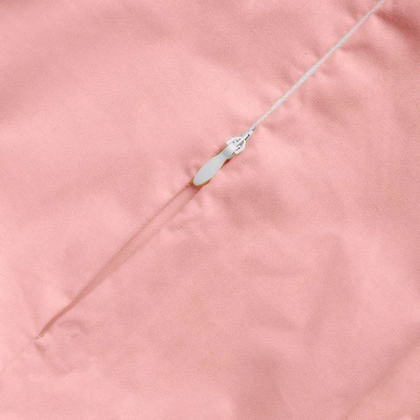 Пододеяльник на молнии 145*210 сатин пудровый