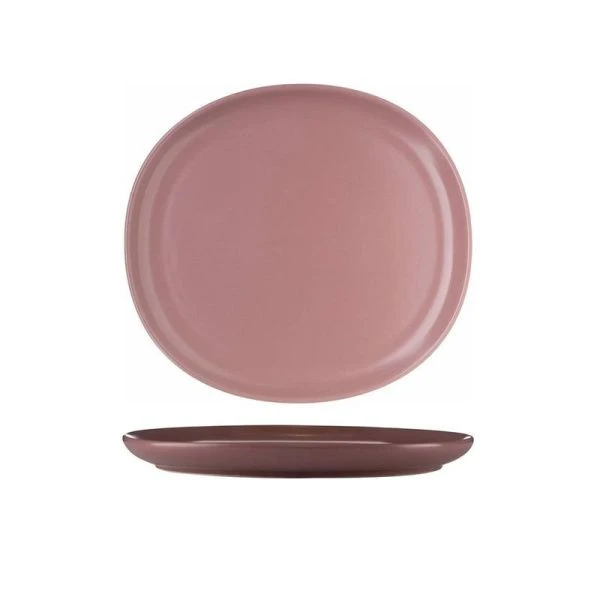 Тарелка мелкая 21см керамика BILLIBARRI LESS MATT Dark PURPLE десертная (6)