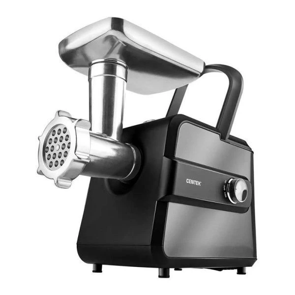 Мясорубка электрическая нерж.сталь Centek CT-1623 2200Вт 2 диска, 2 насадки, реверс (4) Мясорубка электрическая нерж.сталь Centek CT-1623 2200Вт 2 диска, 2 насадки, реверс (4)