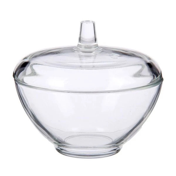 Сахарница 470мл d12см стекло СИМПАТИЯ (12)