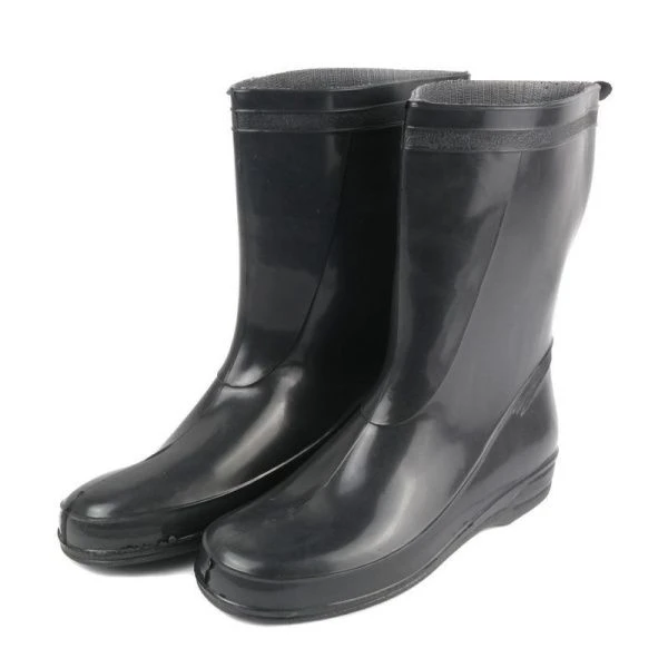 Сапоги резиновые 38 размер без утеплителя чёрные женские (12)