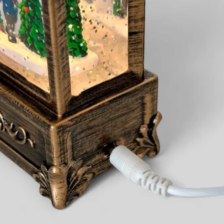 Фонарь новогодний музык. со снегом и водой 30*22*9см usb,от батареек (в комплект не входят)(8)JC-169 Фонарь новогодний музык. со снегом и водой 30*22*9см usb,от батареек (в комплект не входят)(8)JC-169