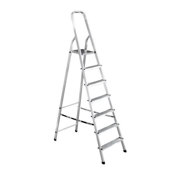 Стремянка 7 ступеней ал 2270*525*116мм до 150кг УФУК Dogrular (1)