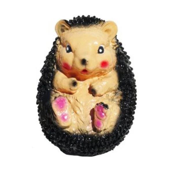 Фигура садовая ЕЖ перевернутый мал.h15см гипс Фигура садовая ЕЖ перевернутый мал.h15см гипс