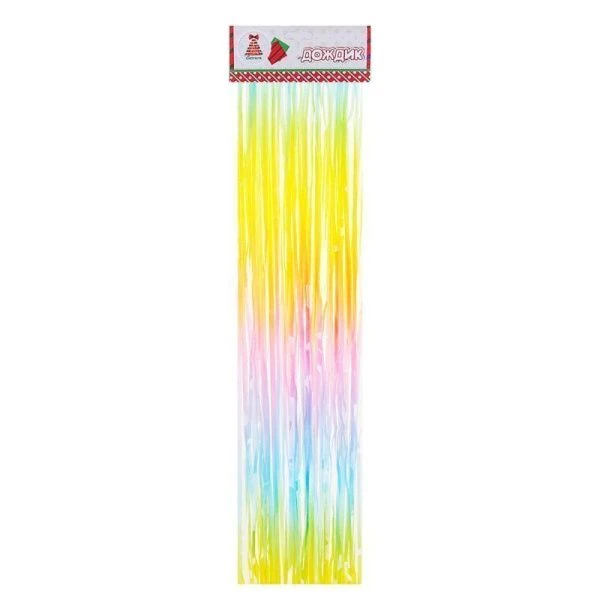 Дождик 100х15см, ПВХ, Единорог